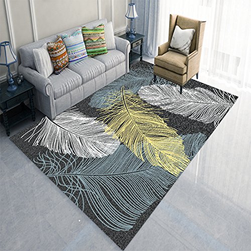 BAGEHUA Nordic Geometrische Teppich Minimalistischen Wohnzimmer Couchtisch Schlafzimmer Nacht Rechteckige Fußmatte Matte Anpassung