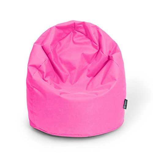 Sitzsack XL Pink mit Füllung BeanBag Sitzkissen Bodenkissen Kissen Sessel