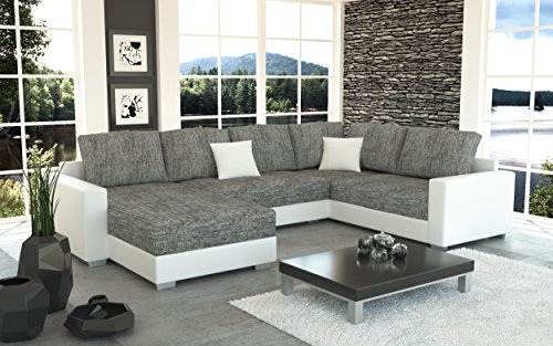Sofa Couchgarnitur Couch Sofagarnitur STY 4 U Polstergarnitur Polsterecke Wohnlandschaft mit Schlaffunktion