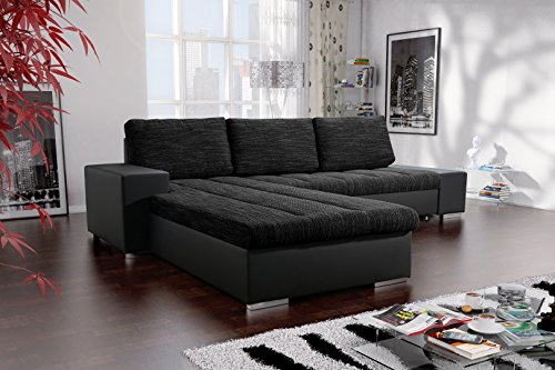 Sofa Couchgarnitur Couch Sofagarnitur VERONA 3 L Polstergarnitur Polsterecke Wohnlandschaft mit Schlaffunktion