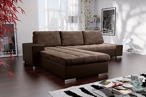 Sofa Couchgarnitur Couch Sofagarnitur VERONA 8 L Polstergarnitur Polsterecke Wohnlandschaft mit Schlaffunktion