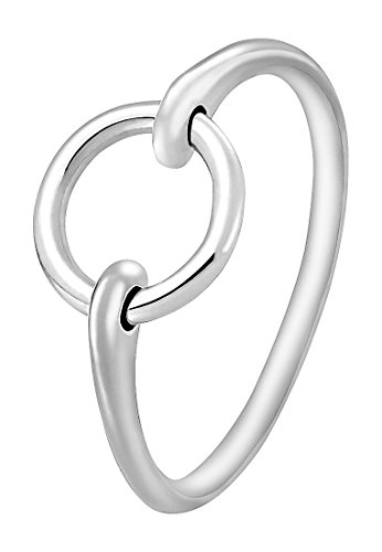 C-Collection by CHRIST Damen-Ring 925er Silber (silber)