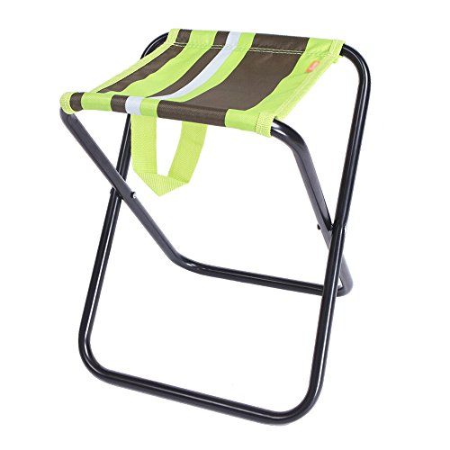 DYFYMX,Mode Hocker Outdoor-Klappstuhl Angeln Stuhl Tragbare Klappstuhl Mini Trompete Dicken Mazar Stuhl Möbel (Farbe : A)